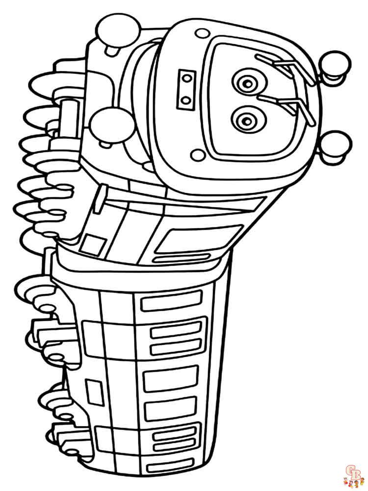 coloriage Chuggington