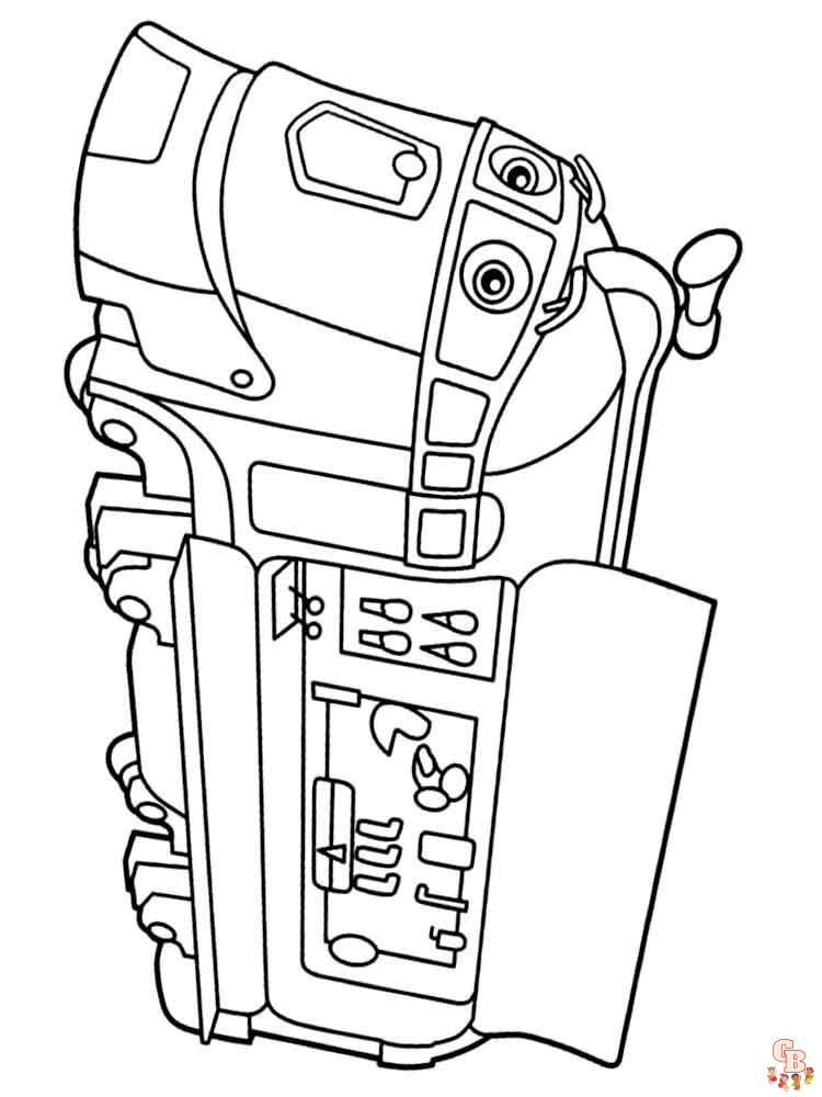 coloriage Chuggington