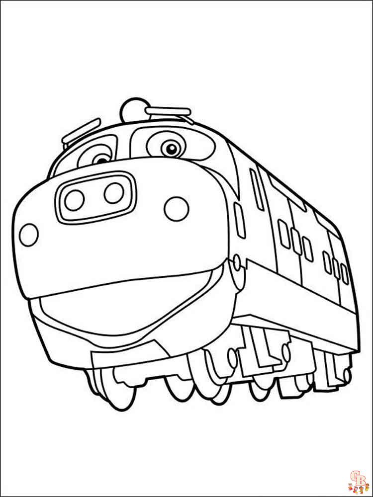 coloriage Chuggington