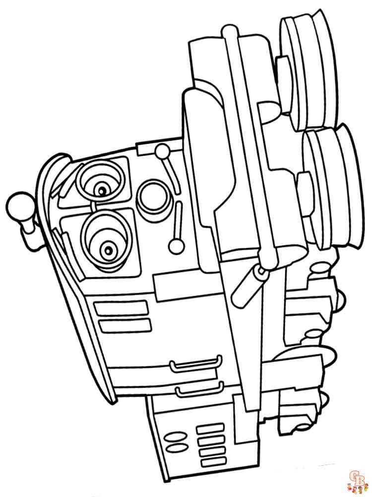 coloriage Chuggington