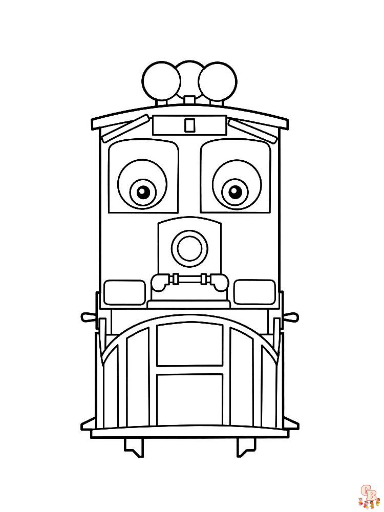 coloriage Chuggington