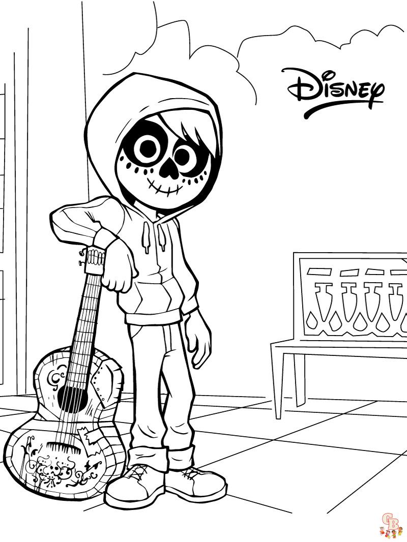 coloriage Coco