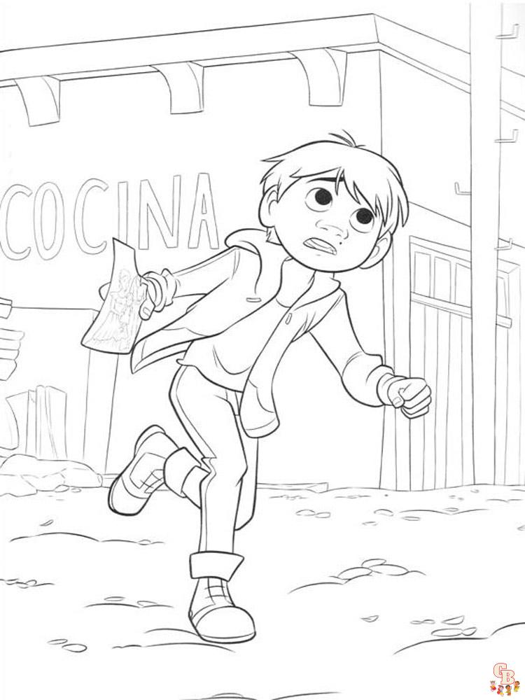 coloriage Coco