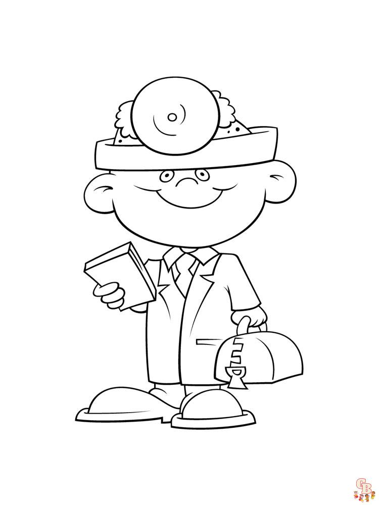 coloriage Docteur