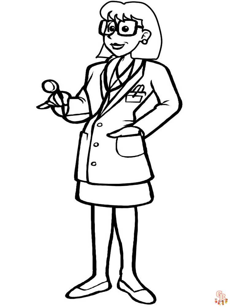 coloriage Docteur