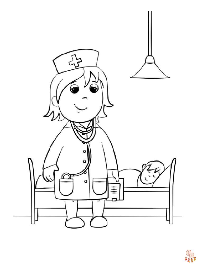 coloriage Docteur