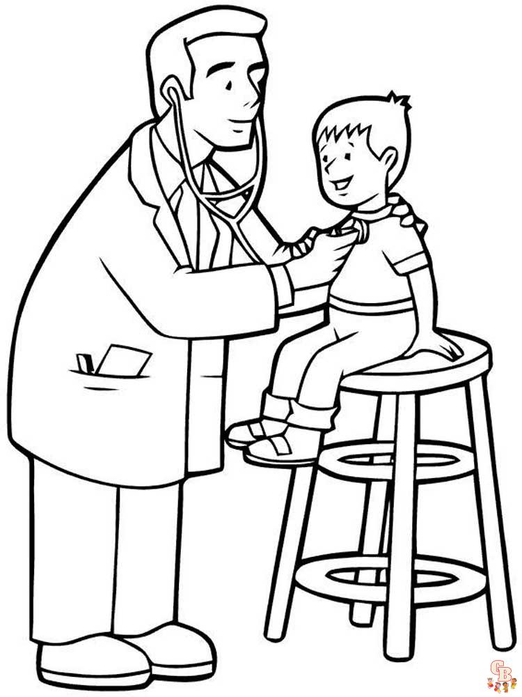 coloriage Docteur