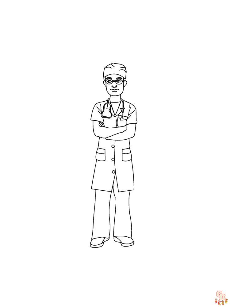 coloriage Docteur