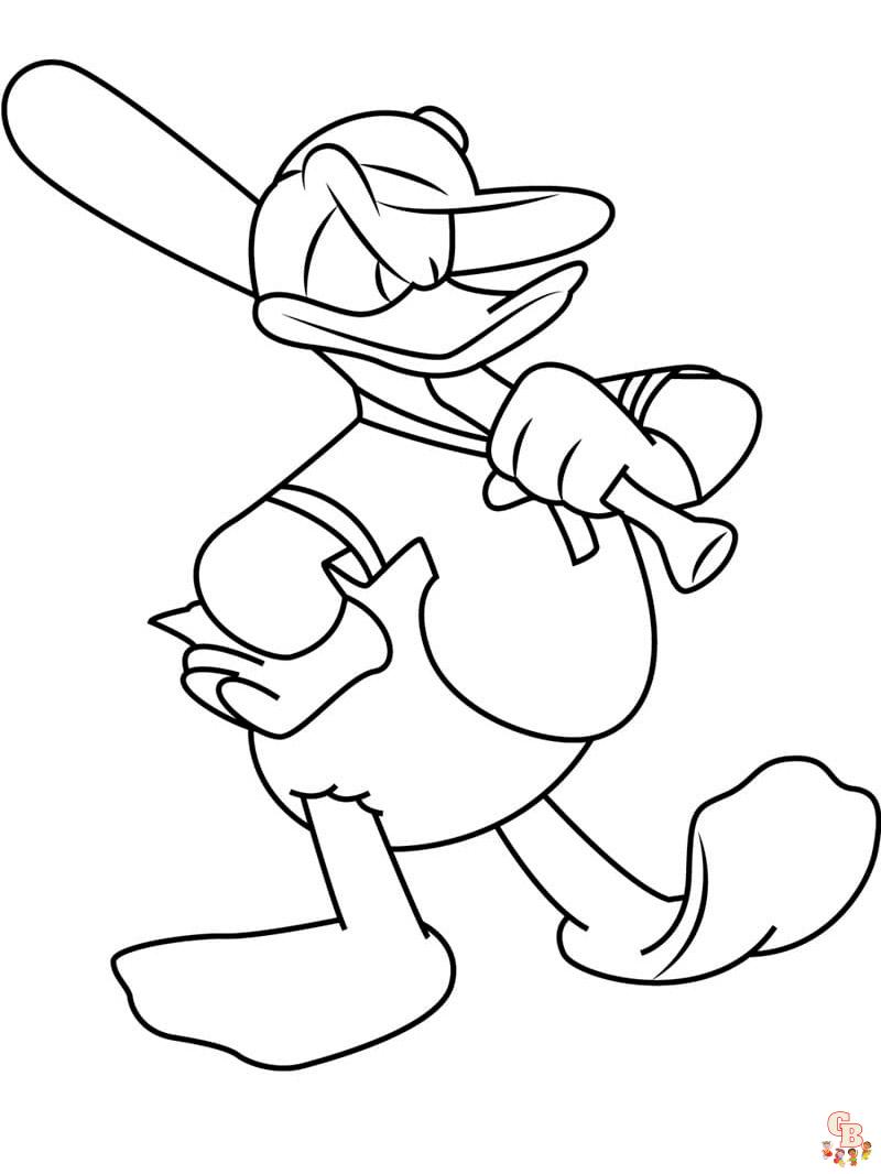 coloriage Donald Duck