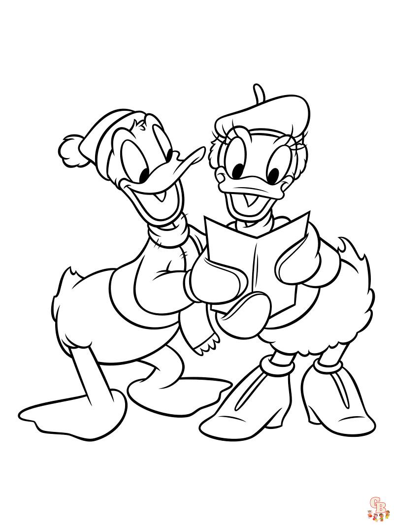 coloriage Donald Duck