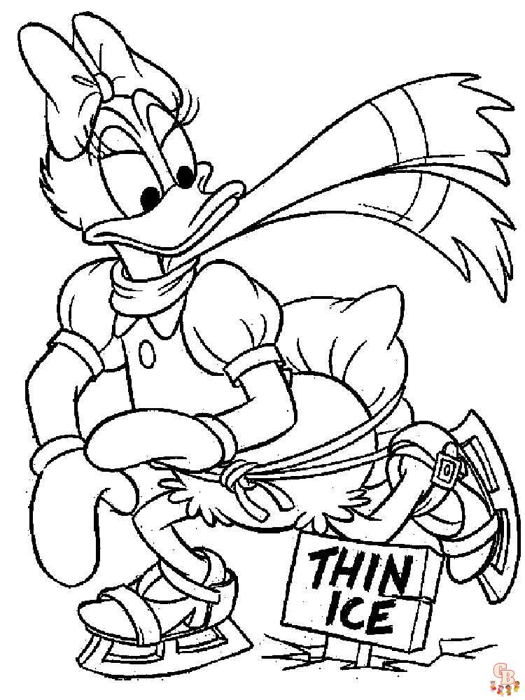 coloriage Donald Duck