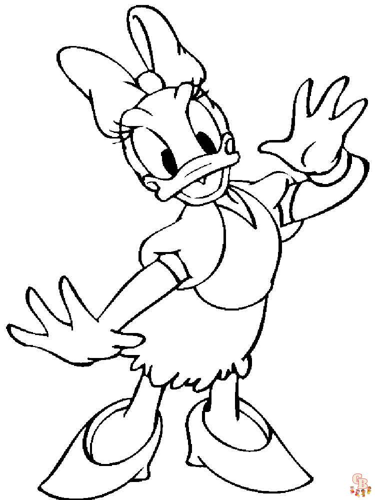 coloriage Donald Duck