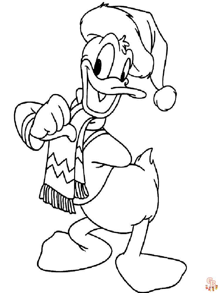 coloriage Donald Duck