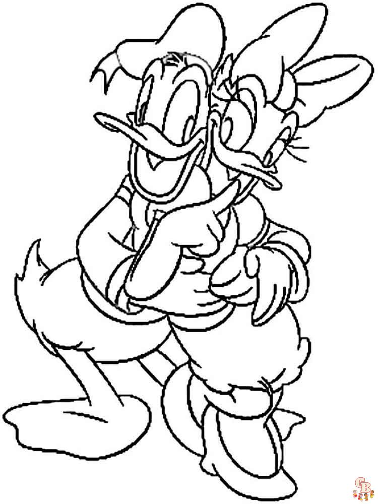 coloriage Donald Duck