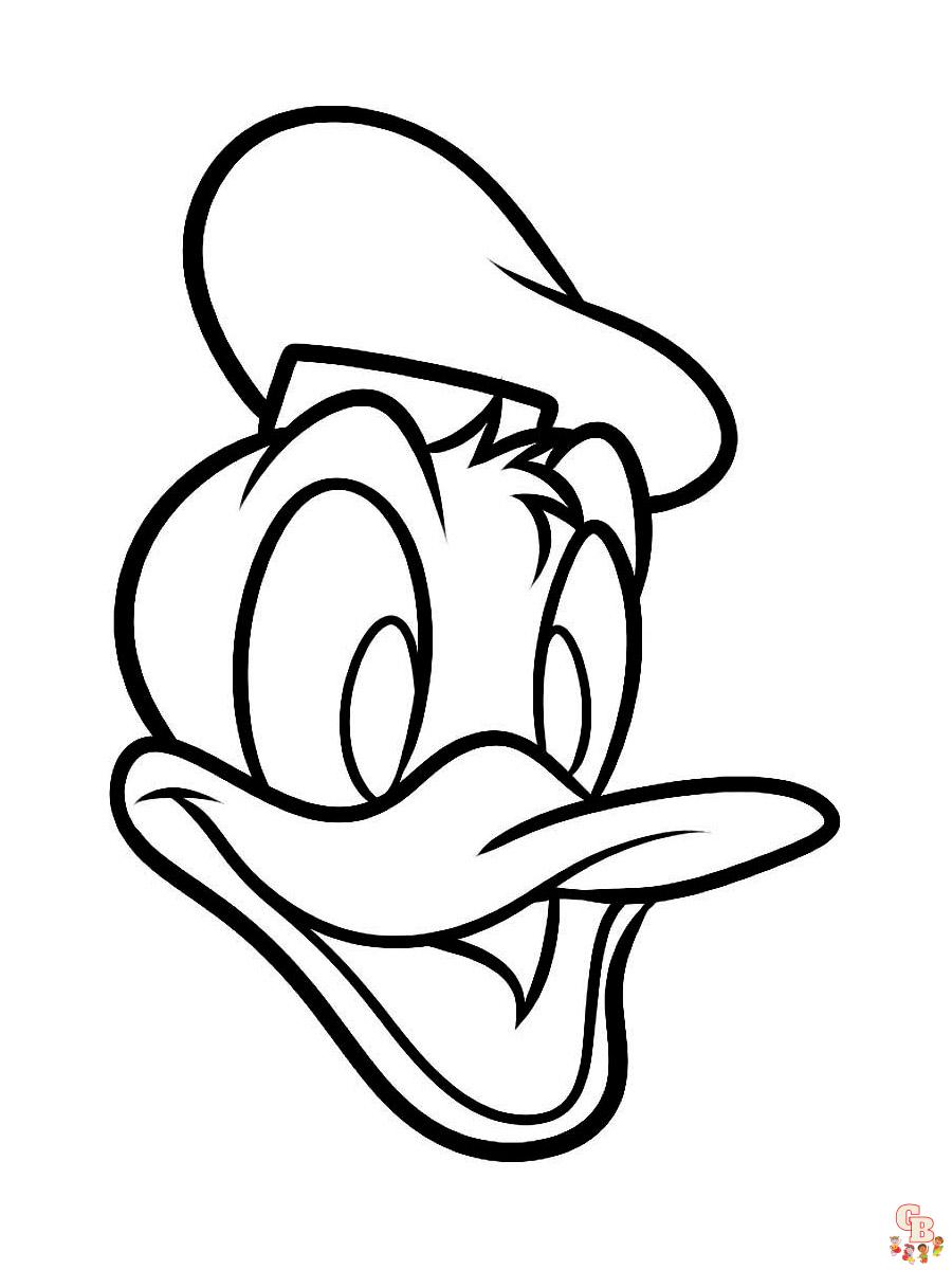 coloriage Donald Duck