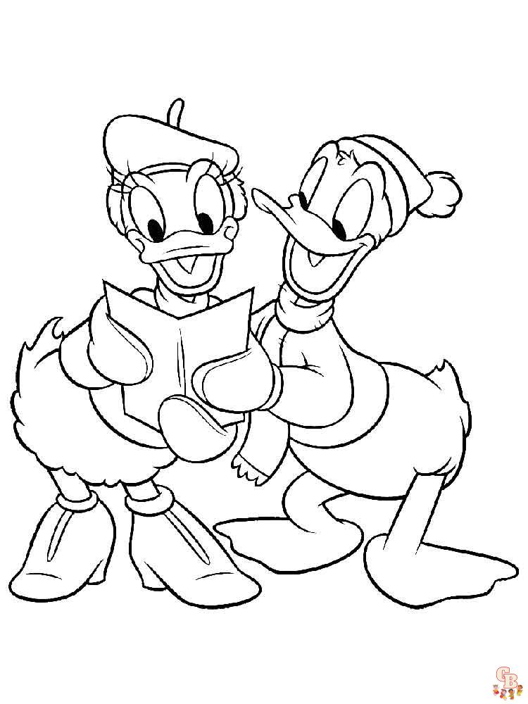 coloriage Donald Duck