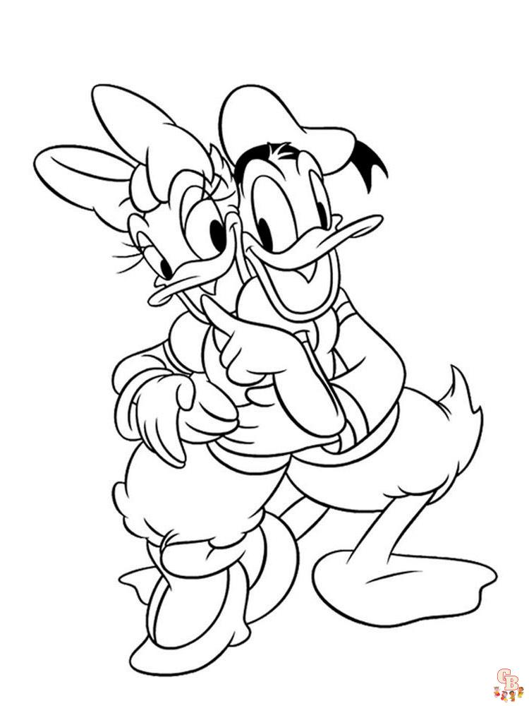 coloriage Donald Duck