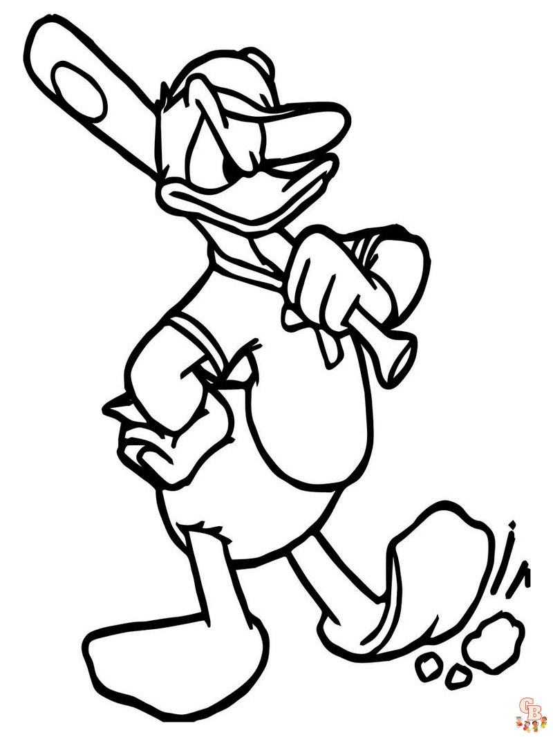 coloriage Donald Duck