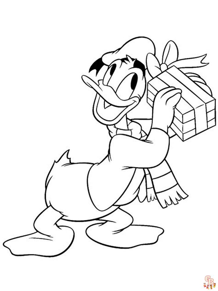 coloriage Donald Duck