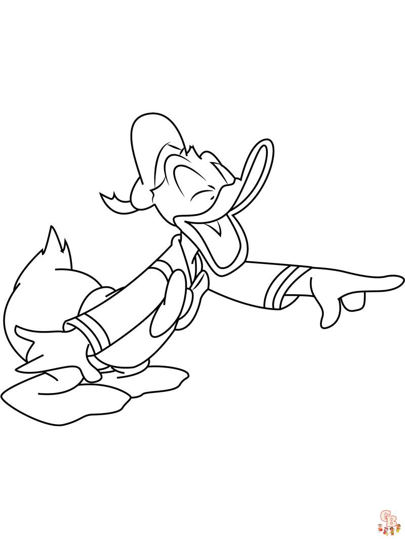 coloriage Donald Duck