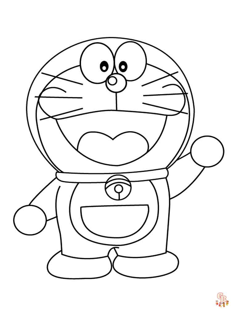 coloriage Doraemon