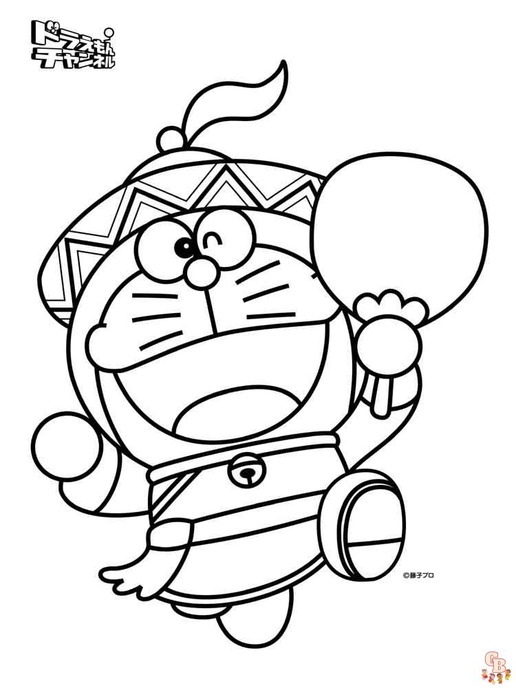 coloriage Doraemon