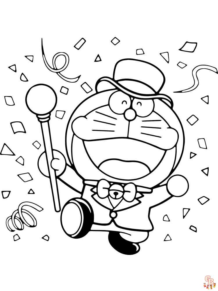 coloriage Doraemon