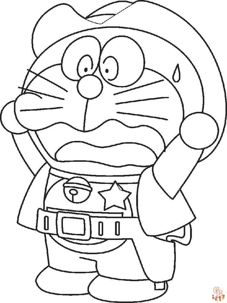 coloriage Doraemon