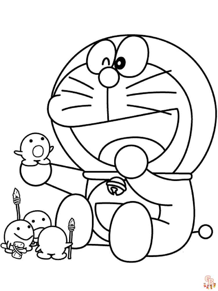 coloriage Doraemon