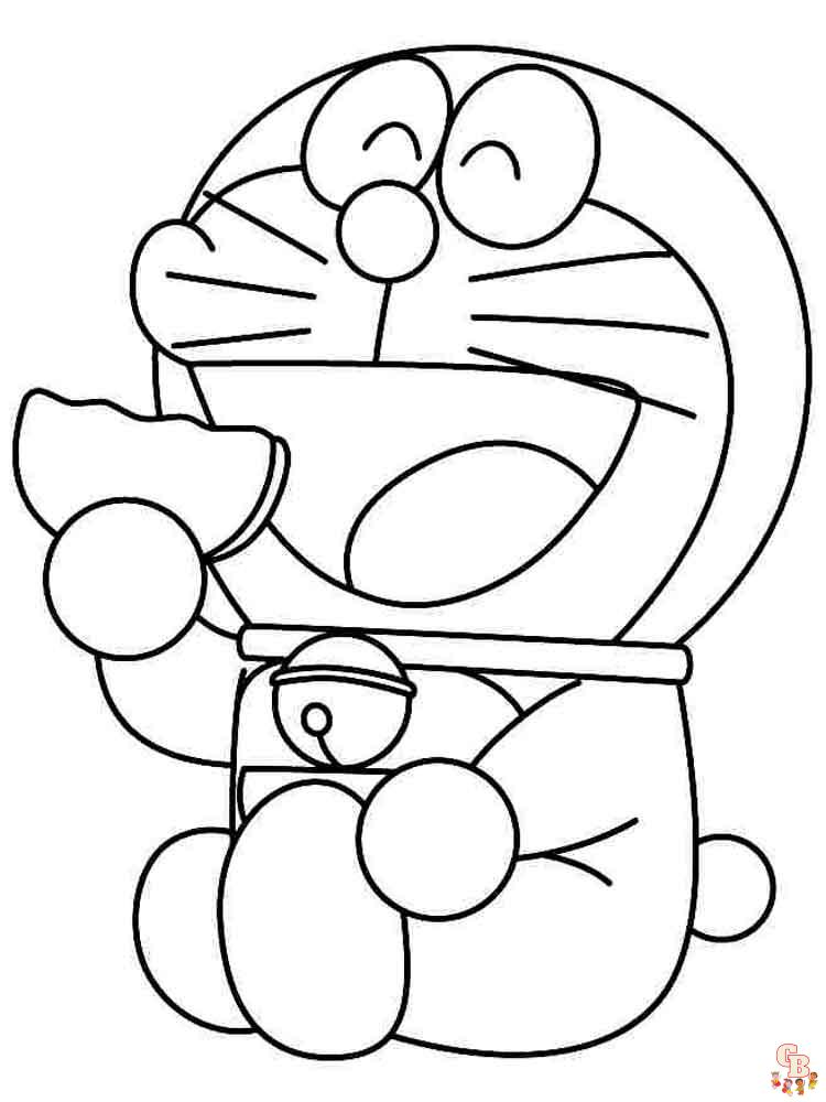 coloriage Doraemon