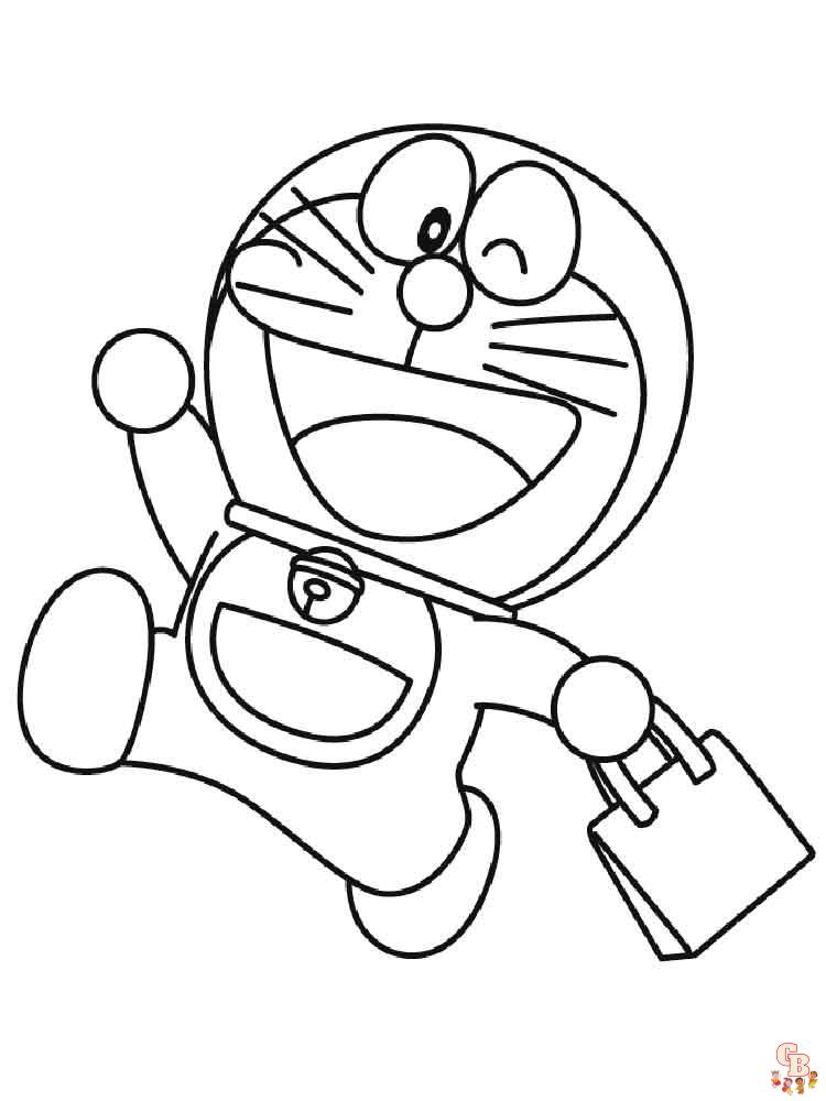 coloriage Doraemon