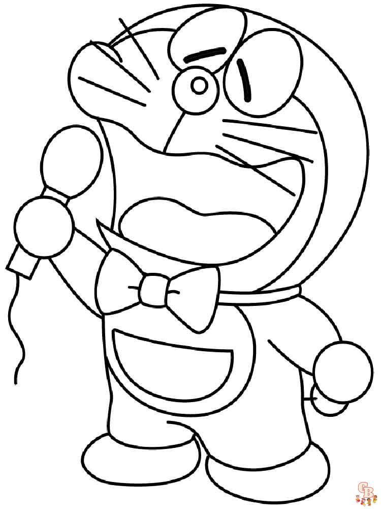 coloriage Doraemon