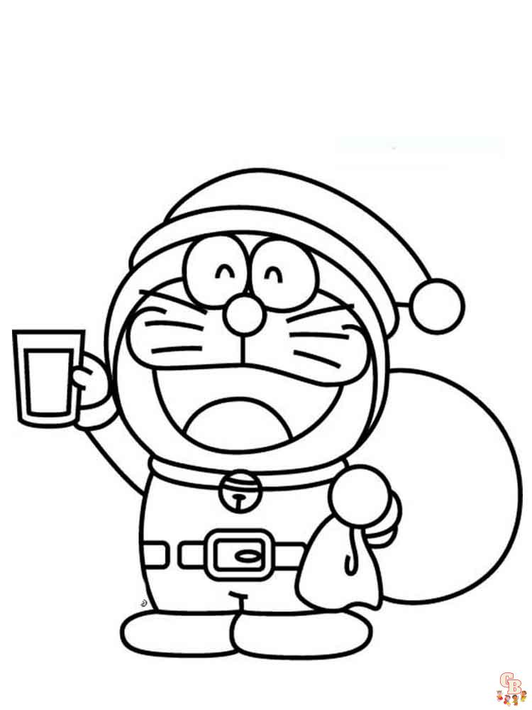 coloriage Doraemon