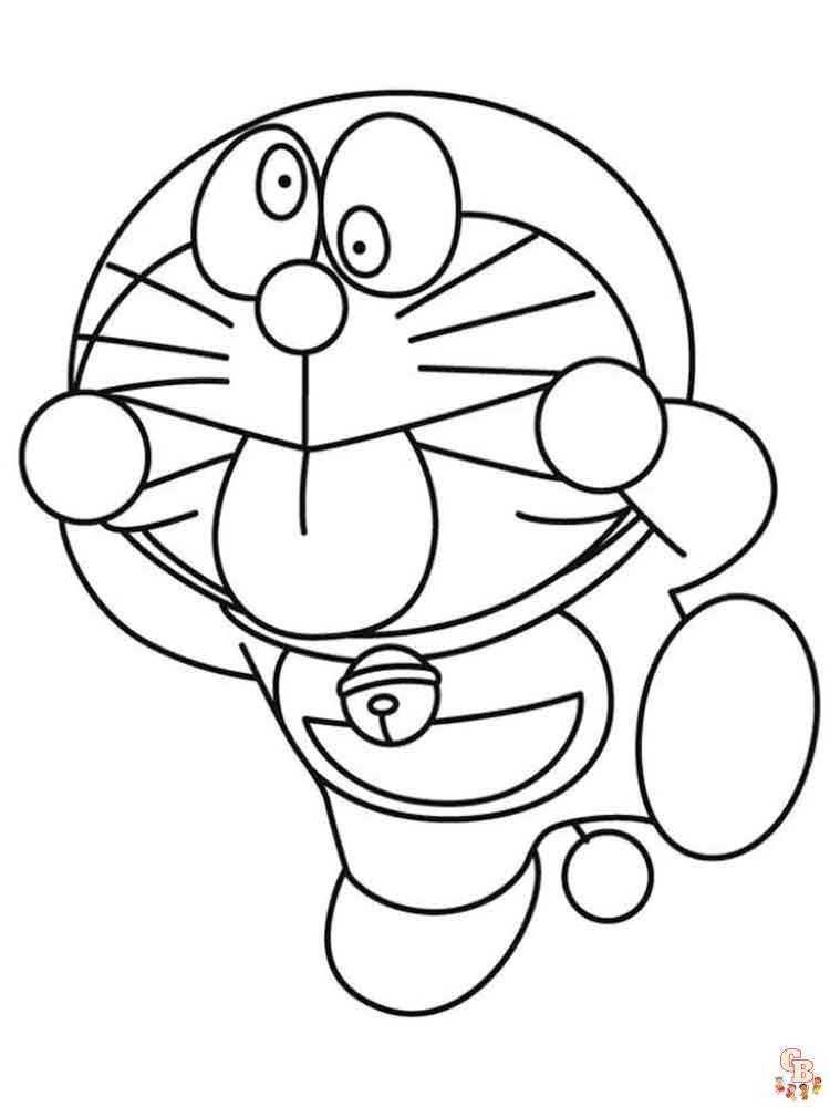 coloriage Doraemon