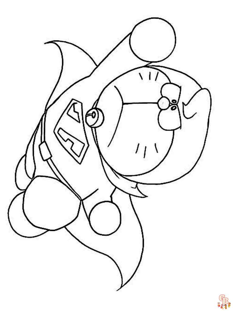 coloriage Doraemon