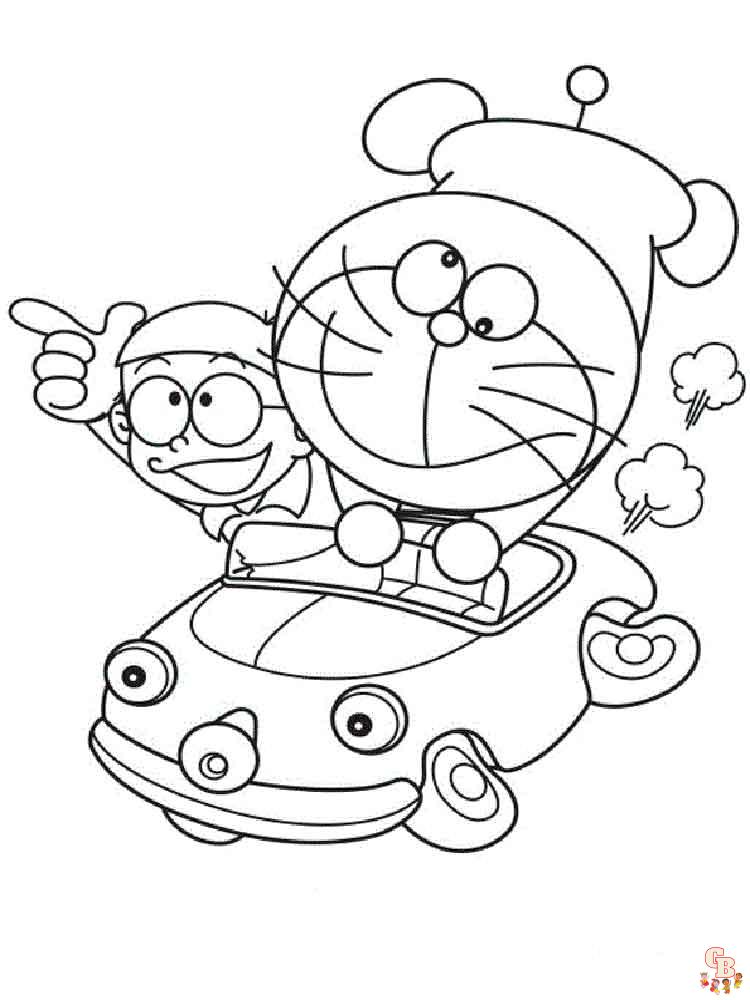 coloriage Doraemon