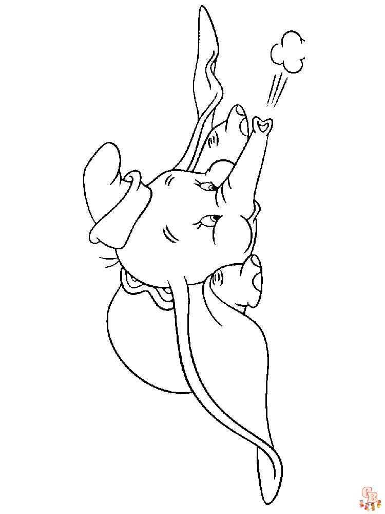 coloriage Dumbo