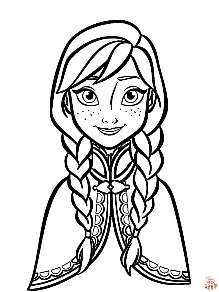 coloriage Frozen