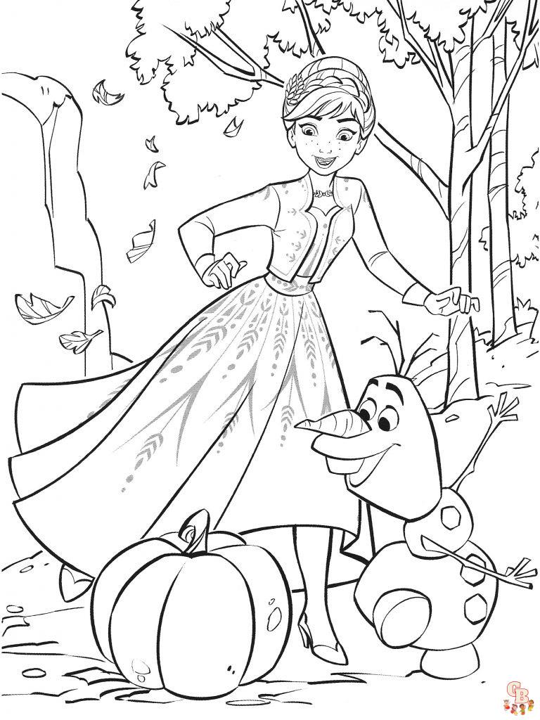 coloriage Frozen