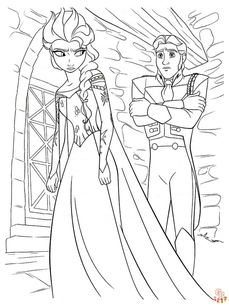 coloriage Frozen