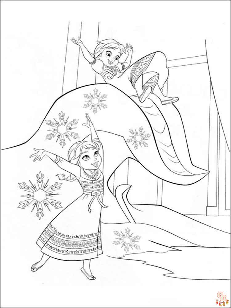 coloriage Frozen