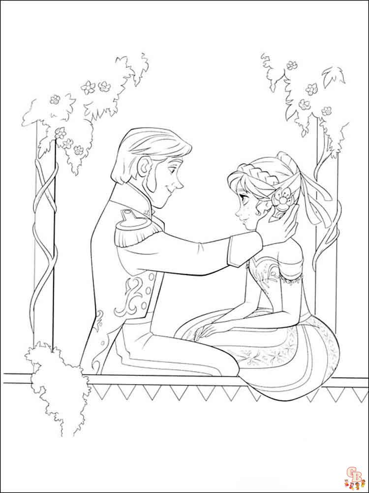 coloriage Frozen