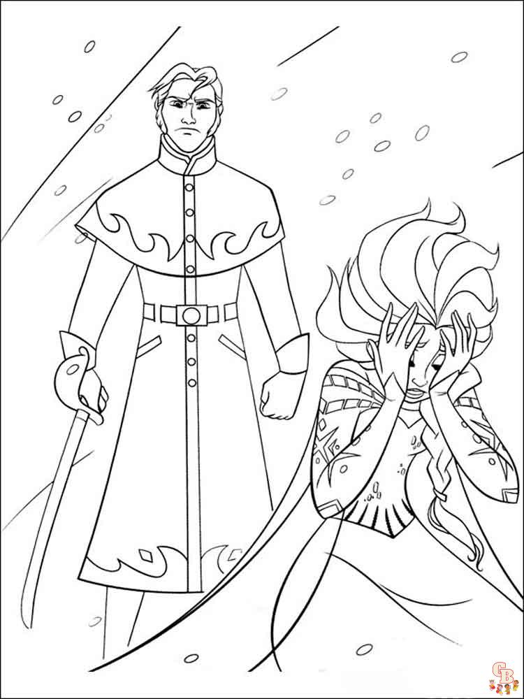 coloriage Frozen