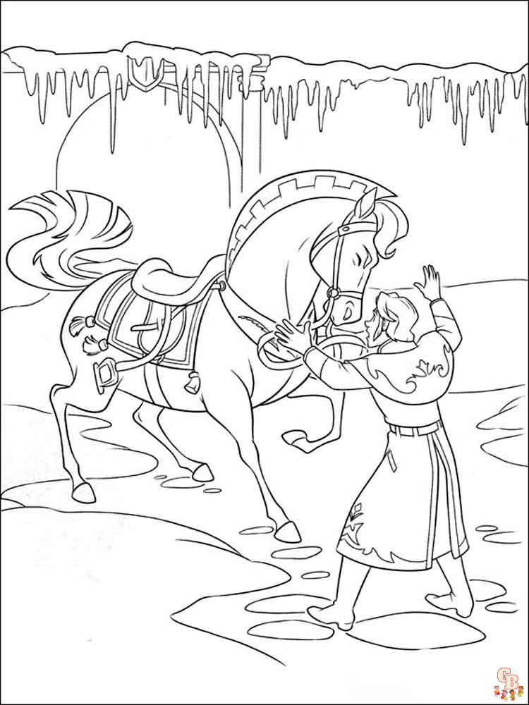 coloriage Frozen