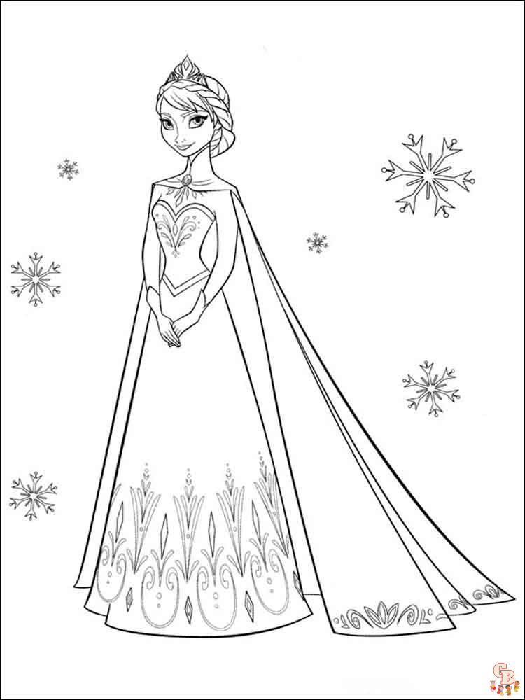 coloriage Frozen