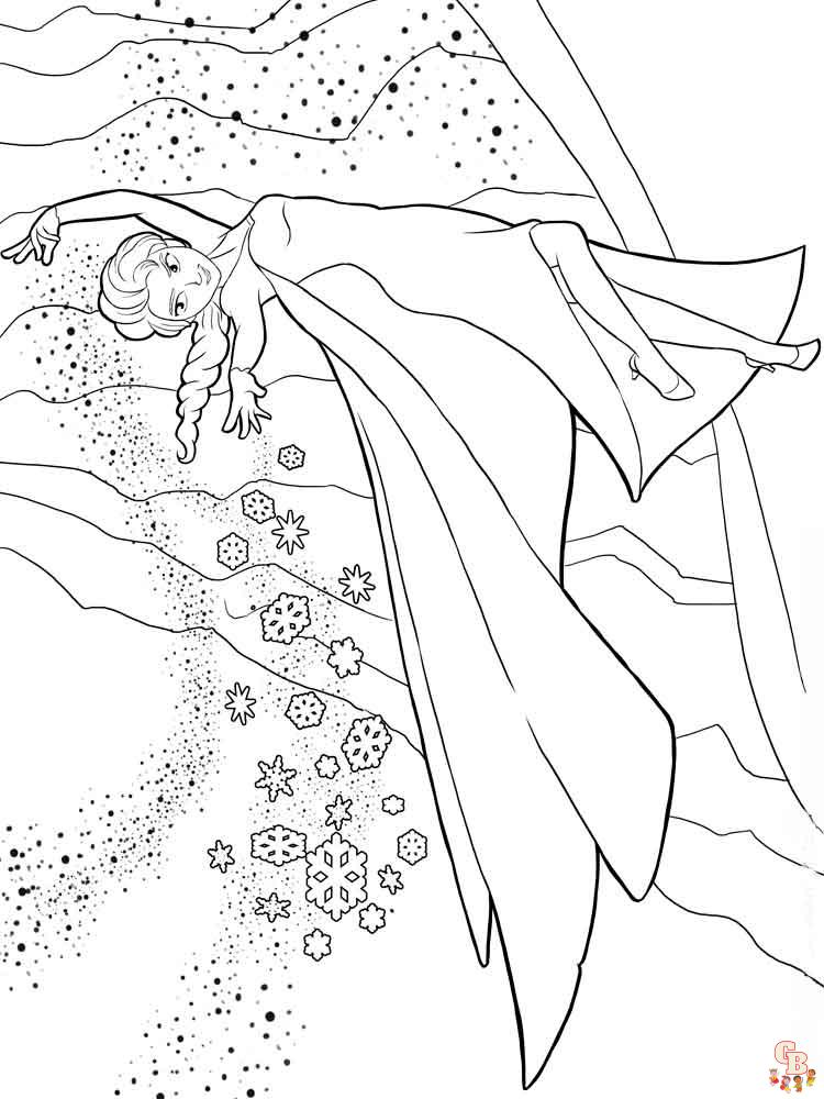 coloriage Frozen