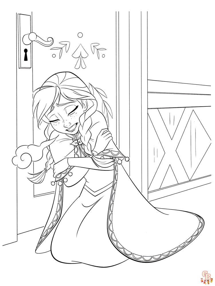 coloriage Frozen