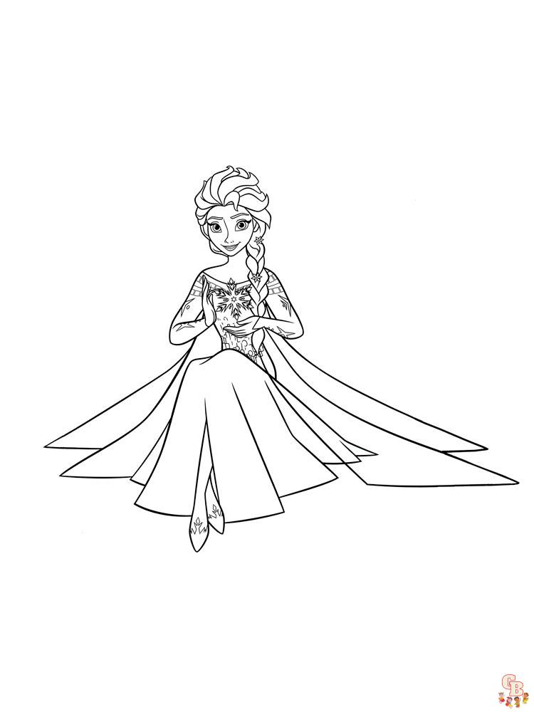 coloriage Frozen