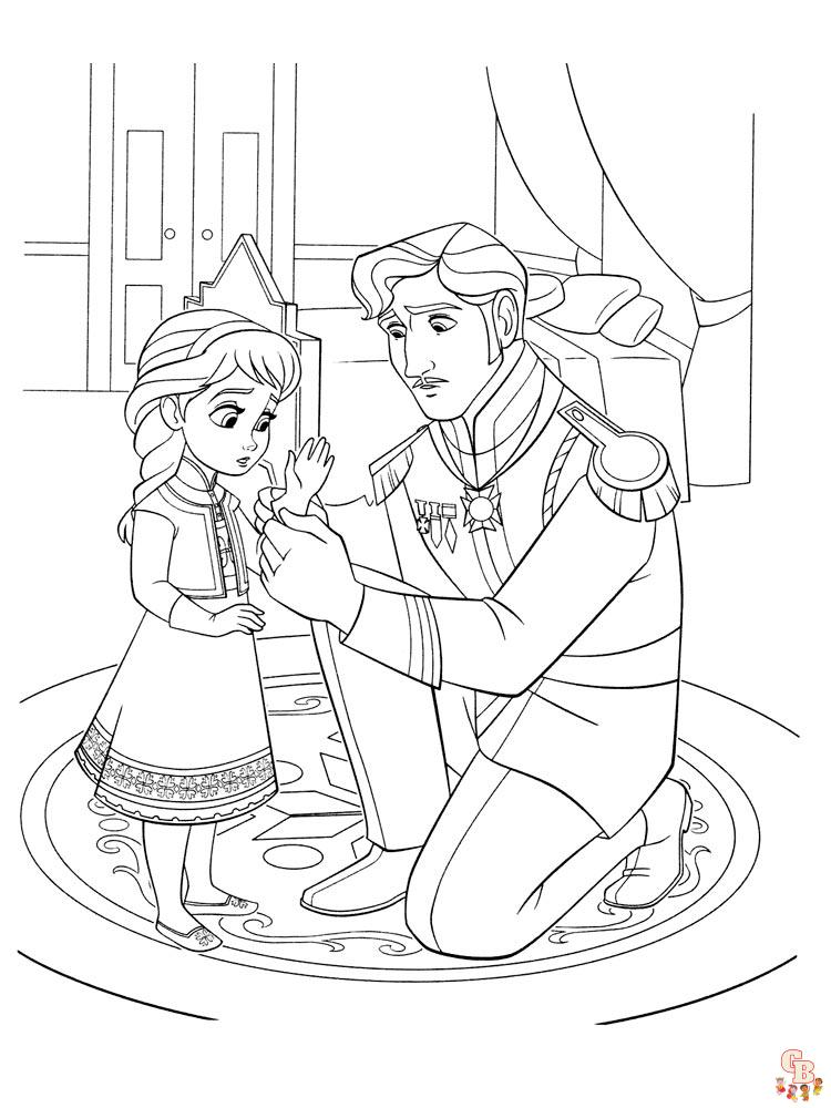 coloriage Frozen