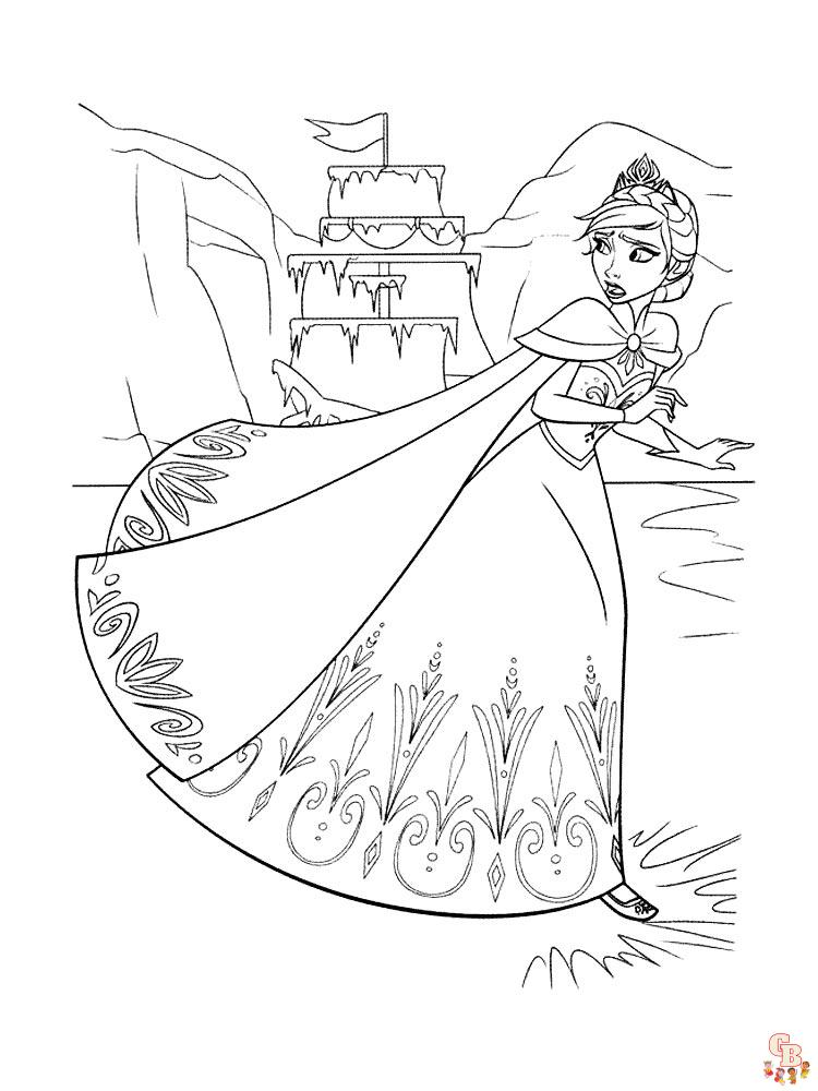 coloriage Frozen